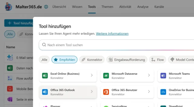 Tool hinzufügen