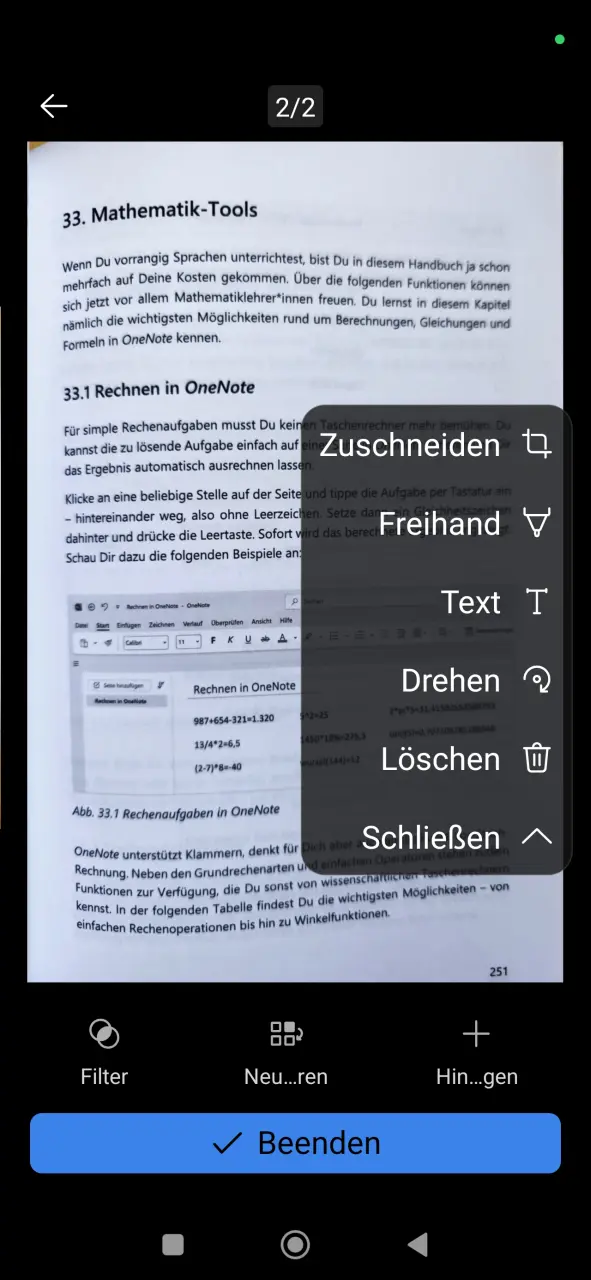 10 onedrive mobil scan bearbeiten
