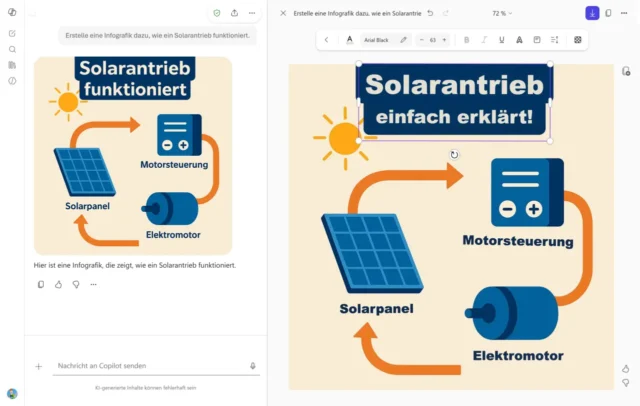 KI-generiertes Bild bearbeiten
