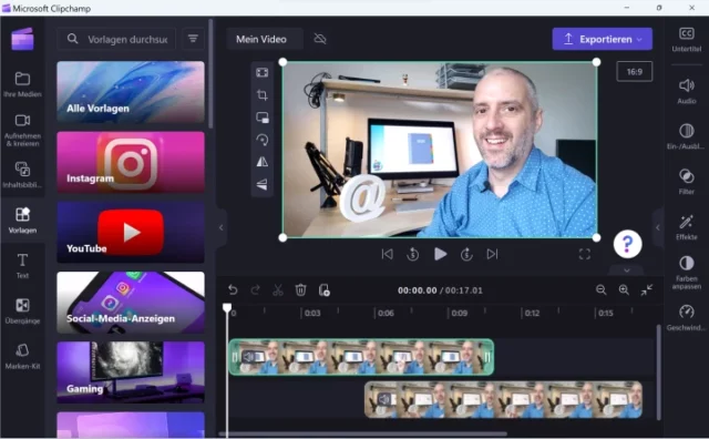 Clipchamp - Video-Editor