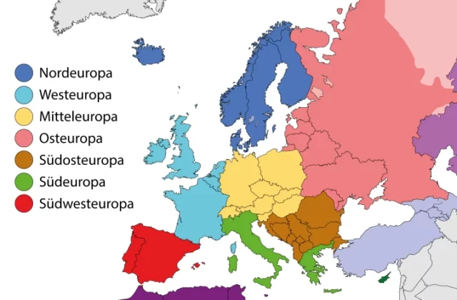 problematische Farbkodierung auf einer Grafik