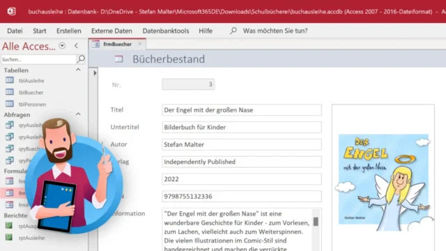 Schulbücherei digital: Ausleihsystem mit Microsoft Access