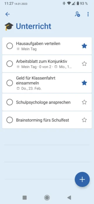 Microsoft To Do auf dem Smartphone