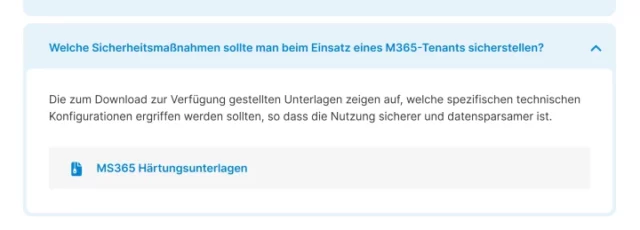 FAQ-Bereich beim Bayerischen Kultusministerium