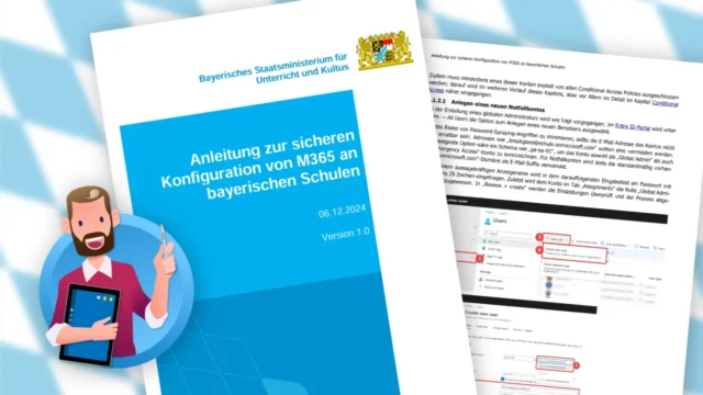 Microsoft 365 in Schulen: Anleitung vom Kultusministerium Bayern