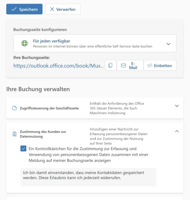 Zustimmung des Kunden zur Datennutzung