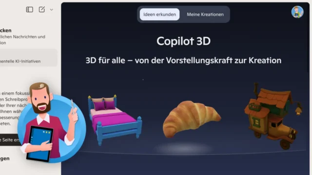 3D-Modell aus Bild erstellen – kostenlos mit Copilot 3D [Anleitung]