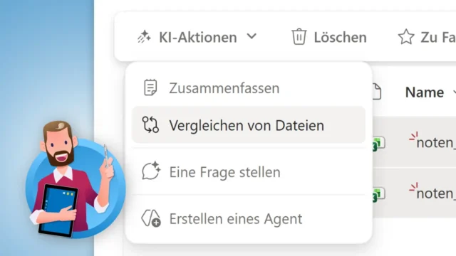 Dokumente vergleichen mit KI: Anleitung für Microsoft 365 Copilot