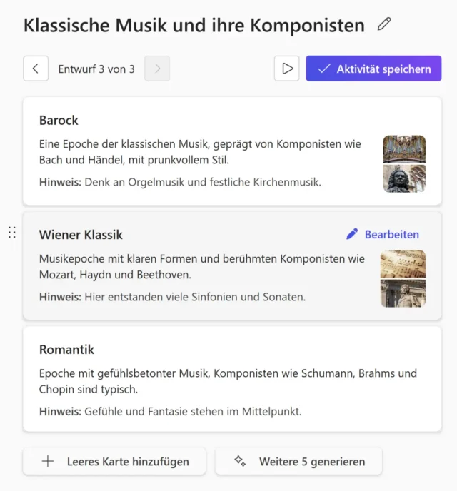 Flashcards erstellen mit KI