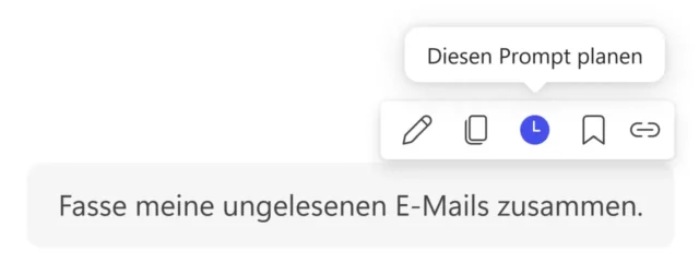 Diesen Prompt planen