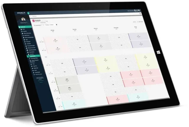 MNSpro Cloud auf dem Tablet