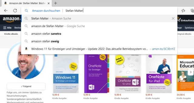 bestimmte Suchmaschine in der Adresszeile nutzen