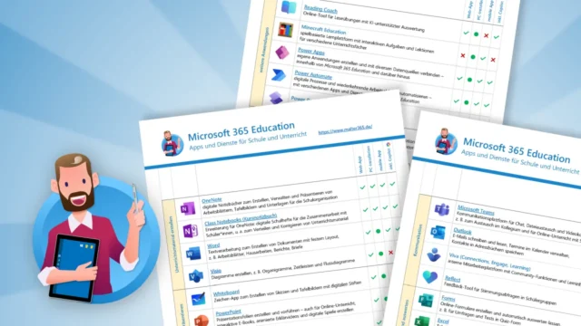 Microsoft 365 Education: Apps im Überblick [PDF-Download]