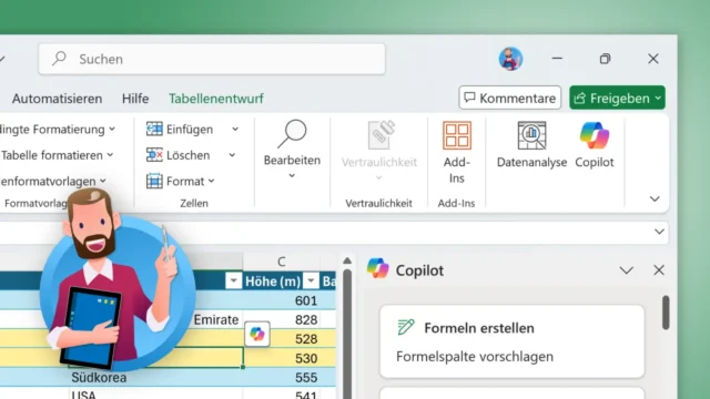 Microsoft Excel mit Copilot: Datenanalyse mit KI [Anleitung]