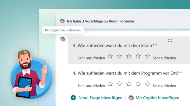 Microsoft Forms mit Copilot: Formular von KI erstellen lassen