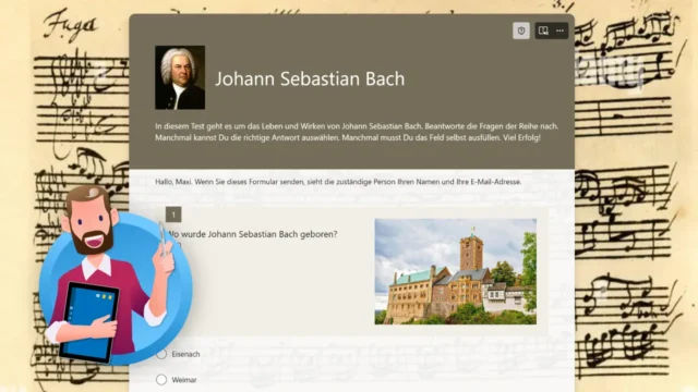 Microsoft Forms: Quiz erstellen, teilen und auswerten lassen