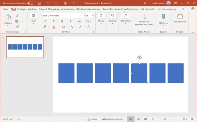 Rechtecke in PowerPoint