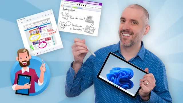 Handschrift und Zeichnen mit Windows und Office