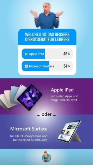 Online-Umfrage bei Instagram