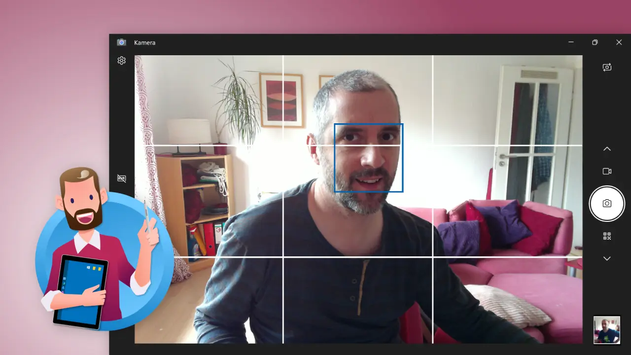 Kamera-App für Windows: Fotos und Videos aufnehmen Kamera-App für Windows: Fotos und Videos aufnehmen