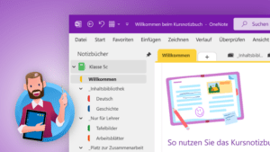 Kursnotizbuch (Class Notebook) in Microsoft OneNote
