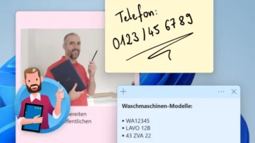 Kurznotizen für Windows: Post-its auf dem PC-Desktop