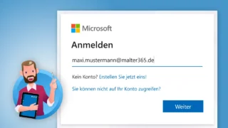 Microsoft 365 Login: Erstmalige Anmeldung im Online-Portal