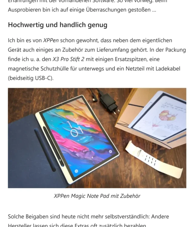 Sponsored Post: Hardware-Test im Blog