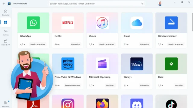 Microsoft Store: Apps für Windows installieren [Update]