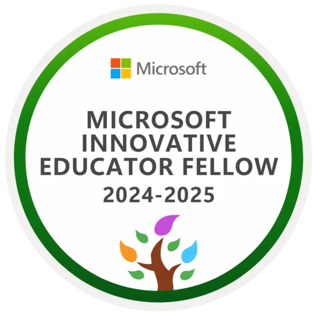 Microsoft Innovative Educator Fellow (MIE Expert) | Badge