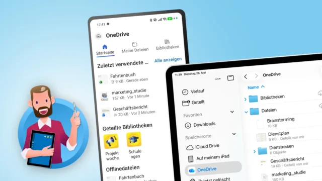 OneDrive für Smartphone & Tablet: Apps für Android, iOS & iPadOS