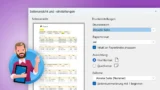 OneNote: Seite drucken, Seitenansicht für Druckvorschau