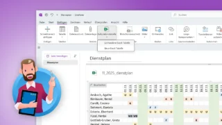 OneNote: Excel-Tabelle einfügen, Vorschau anzeigen [Anleitung]