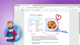 OneNote: Seite exportieren als PDF- oder Word-Dokument