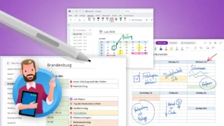 Digitaler Lehrerkalender 2025/2026 für OneNote [Vorlage]