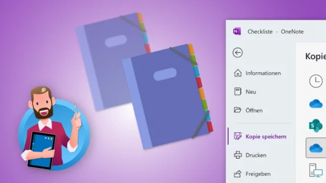 OneNote: Notizbuch kopieren und speichern [Anleitung]