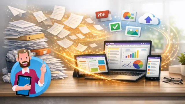 Endlich papierlos! Alle Unterlagen digital verwalten in Microsoft OneNote