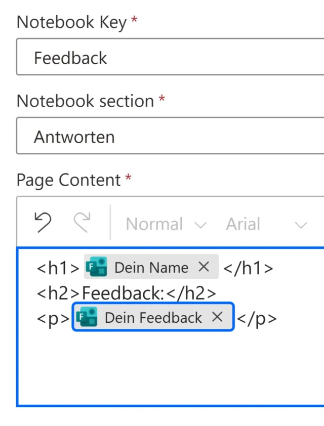 HTML-Code mit dynamischen Inhalten