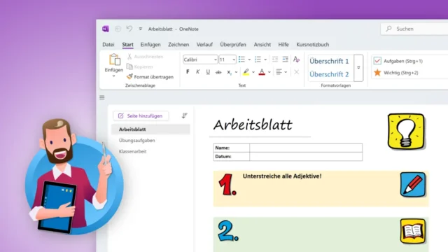 Microsoft OneNote für Schule und Unterricht: Infos und Beispiele