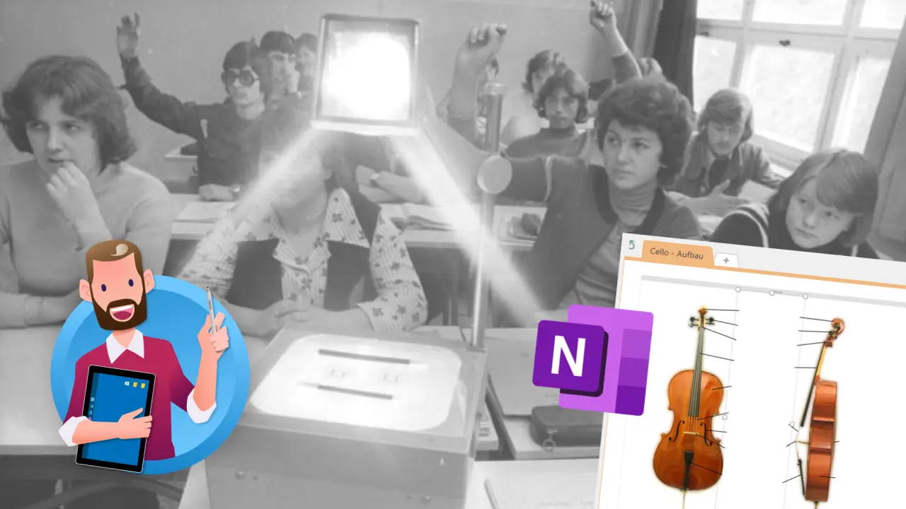 Seite in OneNote abdecken wie am Overheadprojektor Seite in OneNote abdecken wie am Overheadprojektor