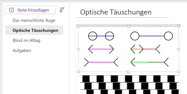 Bilder einfügen in OneNote