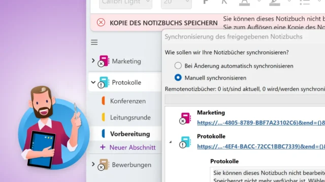 OneNote synchronisiert nicht? – Probleme beheben und vermeiden