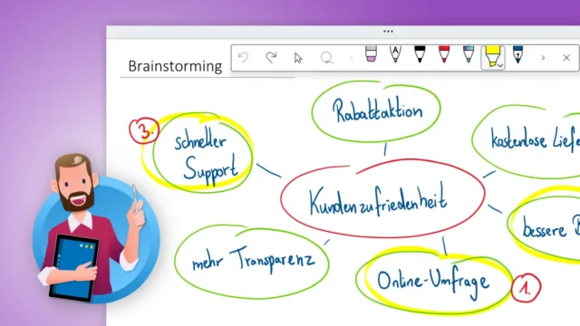 OneNote als Whiteboard: Tafelbild im Vollbild zeichnen [Anleitung]