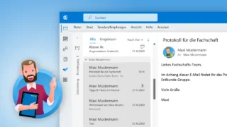 Outlook: Postfach aufräumen, Ordner und Anhänge löschen
