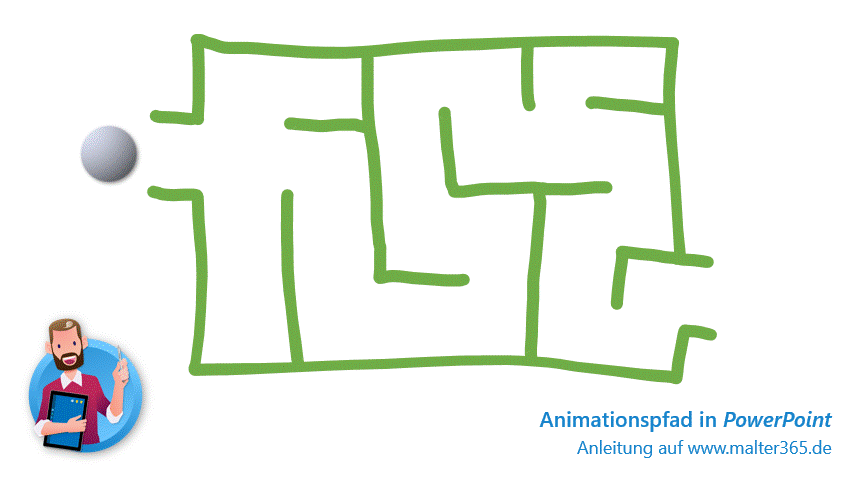 Animationspfad in PowerPoint