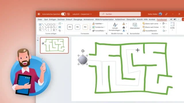 PowerPoint: Animationspfad erstellen und zeichnen [Anleitung]