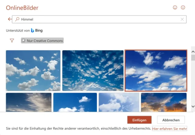 Bildersuche von Bing nutzen