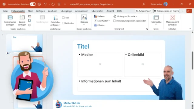 PowerPoint: Vorlage für Präsentation erstellen