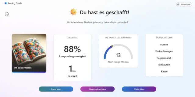 Lesebericht mit persönlicher Auswertung