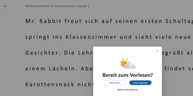 KI-generierte Geschichte zum Vorlesen